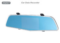 4,3 регистратор данных автомобиля дюйма ХДМИ с двойным зеркалом задней части камеры
