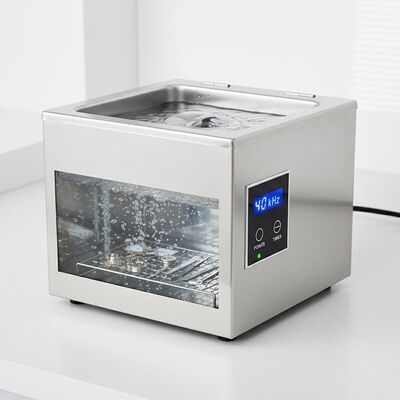 Ультразвуковое очиститель для стола 280x180x200 мм Ультразвуковая защита частоты 40 кГц предназначена для очистки деликатных инструментов