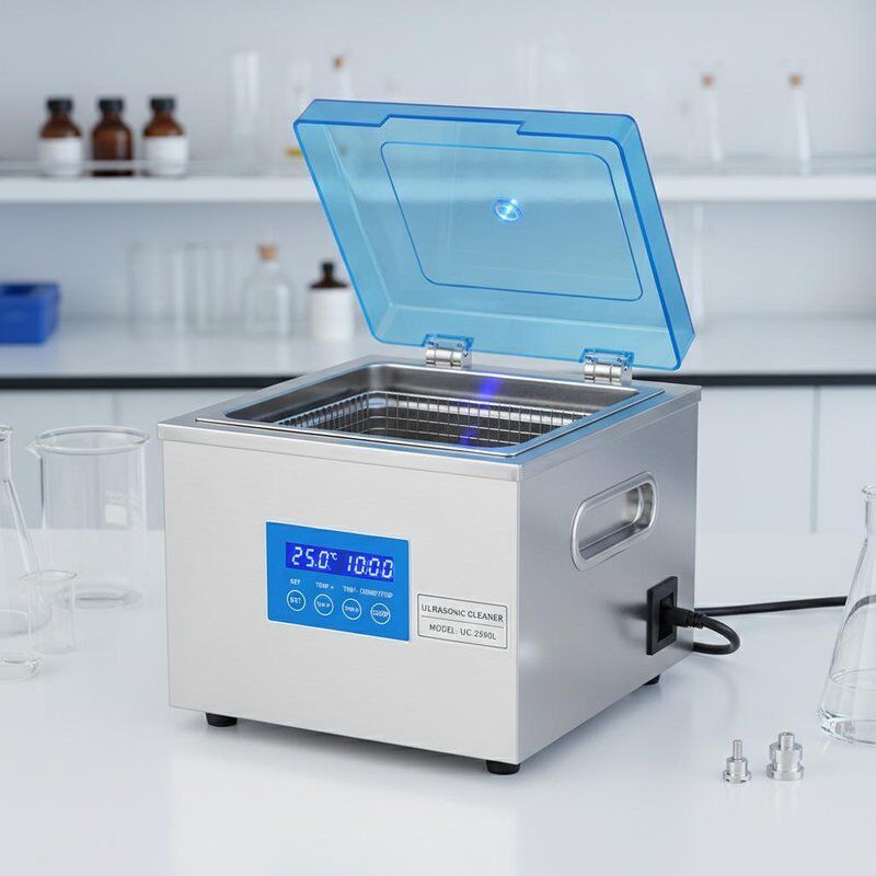 2,5-литровый резервуар для чистящего средства, настольный ультразвуковой очиститель с низким уровнем шума, подходит для лабораторий и промышленности